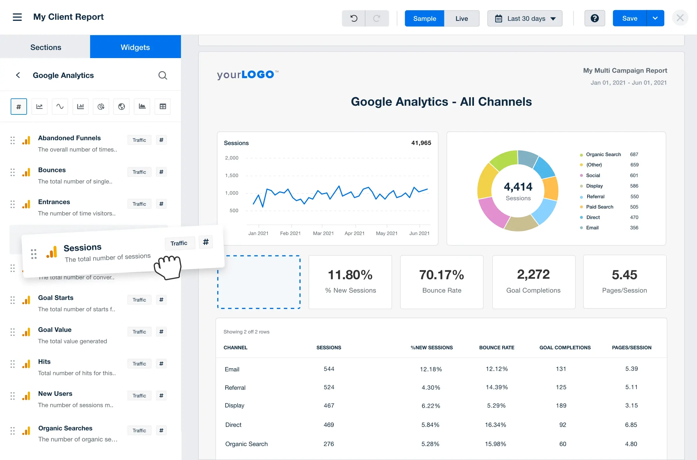 AI-Powered Analytics Dashboard